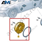 Низкочастотный динамик Volkswagen T-Roc 2018-2024 2GA035453