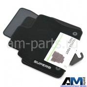 Коврики в салон текстильные на Superb III (Black) 3V1061404