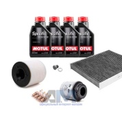 Набор ТО-2/4 для Ауди А1 8Х 1.2TSI (86 л.с.) с маслом Motul 5W30
