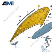 Капот VAG 5E3823031A Skoda 2019-2026