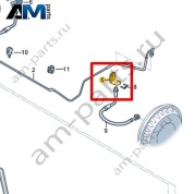 Кронштейн тормозного шланга Volkswagen id3 2020-2024 1EA611793