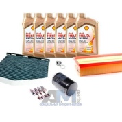 Комплект фильтров для ТО-2/4 CC 3.6 FSI с маслом Shell 5W40