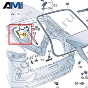Опорный кронштейн Volkswagen id4/id5 2021-2024 11A827428