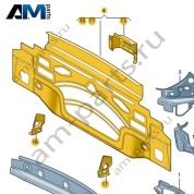 Задняя панель Volkswagen Scirocco 2015-2018 1K8813301A