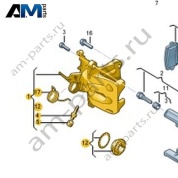 Корпус тормозного суппорта Skoda Octavia A5 1Z0615423A