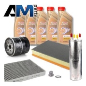 Комплект неоригинальных фильтров и моторное масло LL3 5W30 504/507 для ТО-2/4 Volkswagen Transporter 2.0 TDI