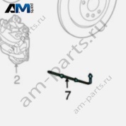 Тормозной шланг задний A164420054864 для Mercedes GL X164