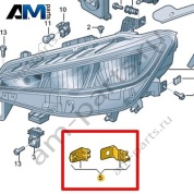 Ремонтный комплект корпуса фары Volkswagen id4/id5 2021-2024 11A941225