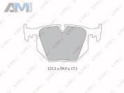 Колодки тормозные задние LYNX для BMW X3 E83 2006-2010 BD-1403