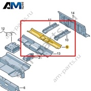 Поперечина пола Volkswagen id-Buzz 2023-2024 1N3803173