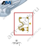 Жгут проводов интеллектуальной системы освещения Volkswagen id3 2020-2024 10B971516A