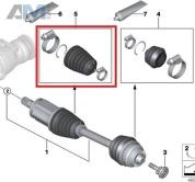 Пыльник внутреннего ШРУСа 31608657288 на BMW 5 Серии (G30) 2017-2023