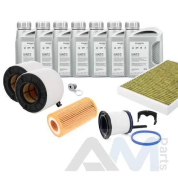 Оригинальный комплект ТО-2/4 на Audi A4 (B9) 3.0TDI VAG LL 3 (допуск 504/507)