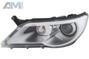 Фара левая (1ZS009549211) HELLA для Volkswagen Tiguan I (2007-2011)