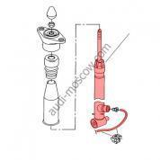 Амортизатор пневмоподвески задний правый Ауди А6 (C5) 4B0616026C