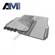 Комплект текстильных передних ковров БМВ 3 серии F30 (M Performance) 51472407303