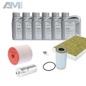 Оригинальный набор для ТО-2/4 Audi A4 (B9) 2019-2025 45TDI 231 л.с. (с маслом 0W20 (допуск 508/509)