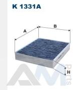 Салонный фильтр угольный FILTRON (K1331A) на BMW 1 серия F21 рестайлинг рестайлинг 116i