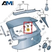 Втулка Volkswagen id3 2020-2024 10A853586