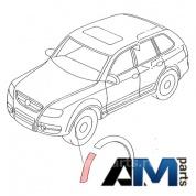 Расширитель колесной арки передний правый Туарег (2003-2010) 7L9853728B GRU