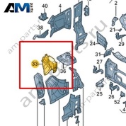 Консоль Volkswagen id-Buzz 2023-2024 1N3805848