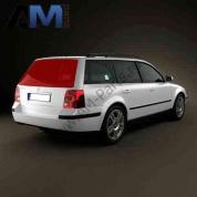 Стекло крышки багажника Пассат Б5 Variant 3B9845051E