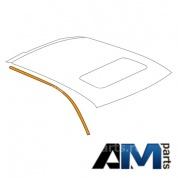 Декоративная накладка окна передняя правая хром Туарег (2003-2010) 7L6853986C 2ZZ