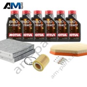 Комплект ТО-2/4 БМВ Х4 28i с маслом Motul N20