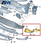 Воздуховод Volkswagen id4/id5 2021-2024 11A805826A