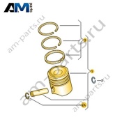 Поршень в сборе VAG 057107065CM