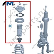 Комплект опоры амортизатора Mercedes G-class W465 AMG A4633203601