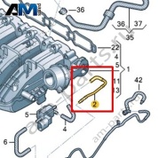 Вакуумная труба VAG 06K133773G