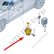 Датчик давления Audi A8 (D4) 2014-2017 4H0955557A