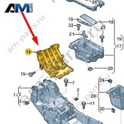 Насадка Audi Q8 e-tron 2024-2024/Audi e-tron 2019-2023 4KL864261