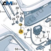 Упор крышки багажника VAG 2SD827499 на Volkswagen 2025-2026
