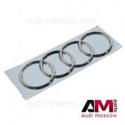 Эмблема Ауди задняя на Audi A6 (хром) 8W98537422ZZ