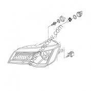 Оригинальная фара адаптивного освещения левая Audi A7 (4G) 4G8941753A