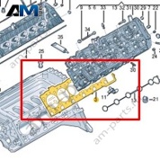 Прокладка ГБЦ VAG 07L103383BA