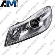 Фара галогеновая левая Октавия А5 Hella 1EL 247 052-251