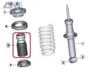 Комплект пыльника с отбойником 33536871819 на BMW X4 (G02) 2018-2025