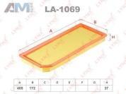 Воздушный фильтр LYNX для Audi А3 (8P) 2003-2012 2.0 TFSI (200/210/225 л.с.) CDAA/CCZA/BWA LA-1069