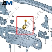 Усилитель несущей панели Volkswagen Taigo 2022-2024 2G7813323A