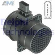 Расходомер воздуха DELPHI (AF1040712B1) для Volkswagen Tiguan I (2007-2011) 2.0 дизель