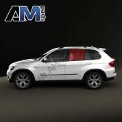 Стекло боковое тонированное левое БМВ Х5 Е70 51357163751