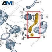 Опора VAG 06K145536L
