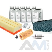 Оригинальный набор для ТО-4 Scirocco 2.0 TFSI с маслом 0W30 (допуск 502/505)