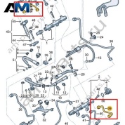 Напорная трубка VAG 059130241EG
