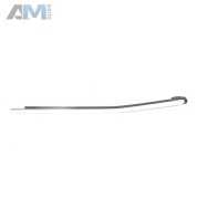 Молдинг стекла форточки задней левой нижний (хром) на Mercedes GLS 2015-2019 A1666902180