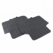 Коврики в салон резиновые задние Ауди Q3 (F3) 2019-2026 83A061511041