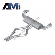 Задний глушитель 18307646111 на BMW X6 (E71) 50iX